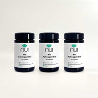 NUI Bio Ashwagandha Kapseln 3er Packung