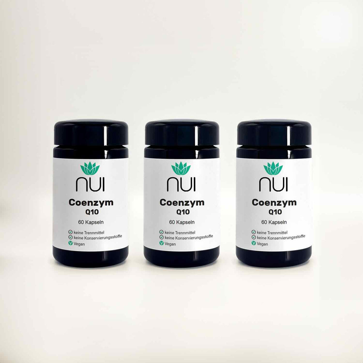 NUI Coenzym Q10 Kapseln 3er Packung