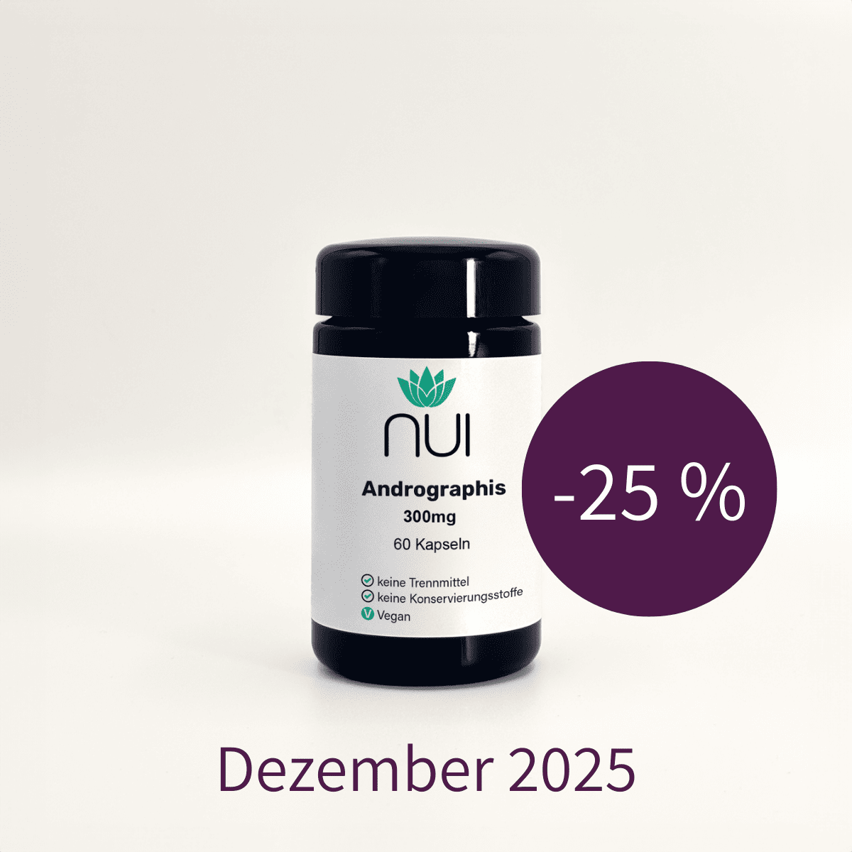 NUI Andrographis – Kalmegh Extrakt