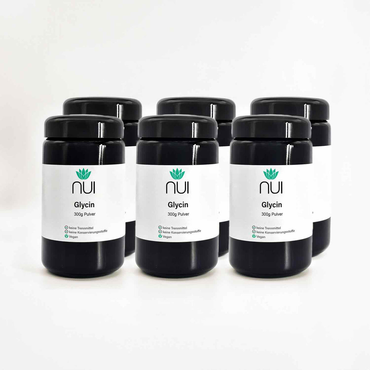 NUI Glycin Pulver 6er Packung
