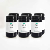 NUI Glycin Pulver 6er Packung