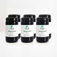 NUI Magensiumcitrat Pulver 6er Packung