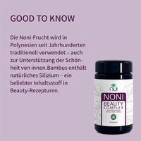 Die Noni-Frucht wird in Polynesien seit Jahrhunderten zur inneren Schönheitspflege genutzt; Bambus liefert natürliches Silizium für Beauty-Rezepte.
