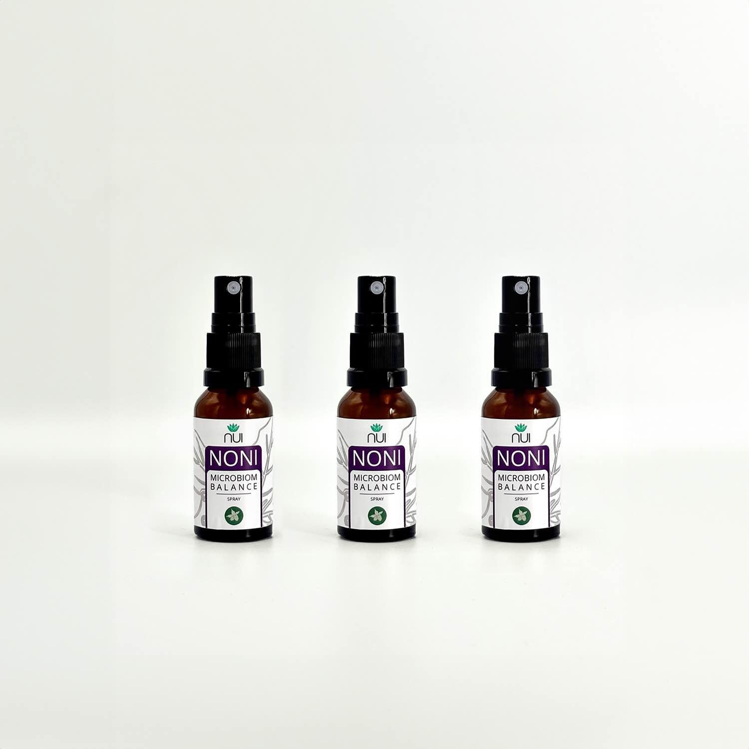 NUI NONI Microbiom Balance Spray 20 ml 3er Packung