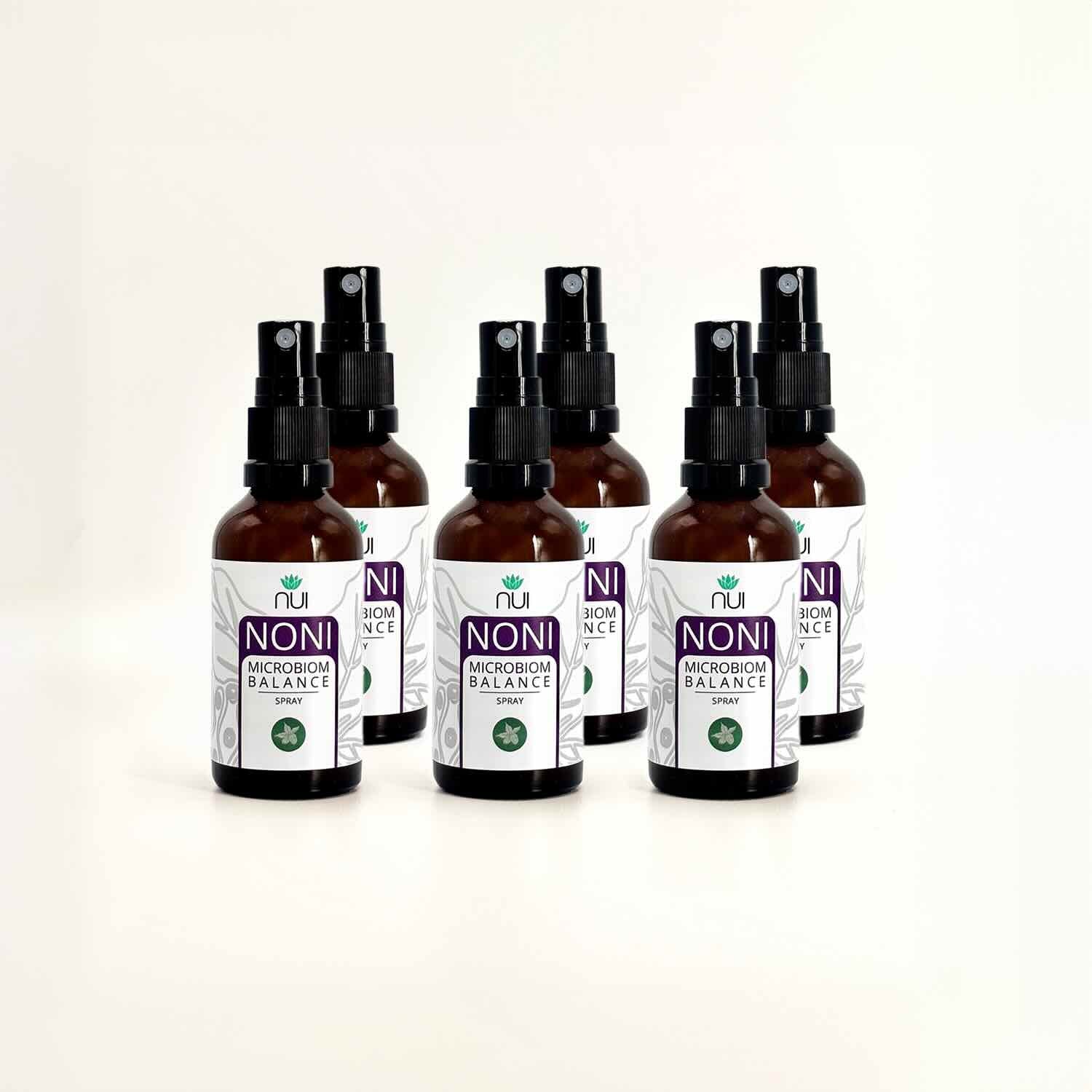 NUI NONI Microbiom Balance Spray 6 Flaschen
