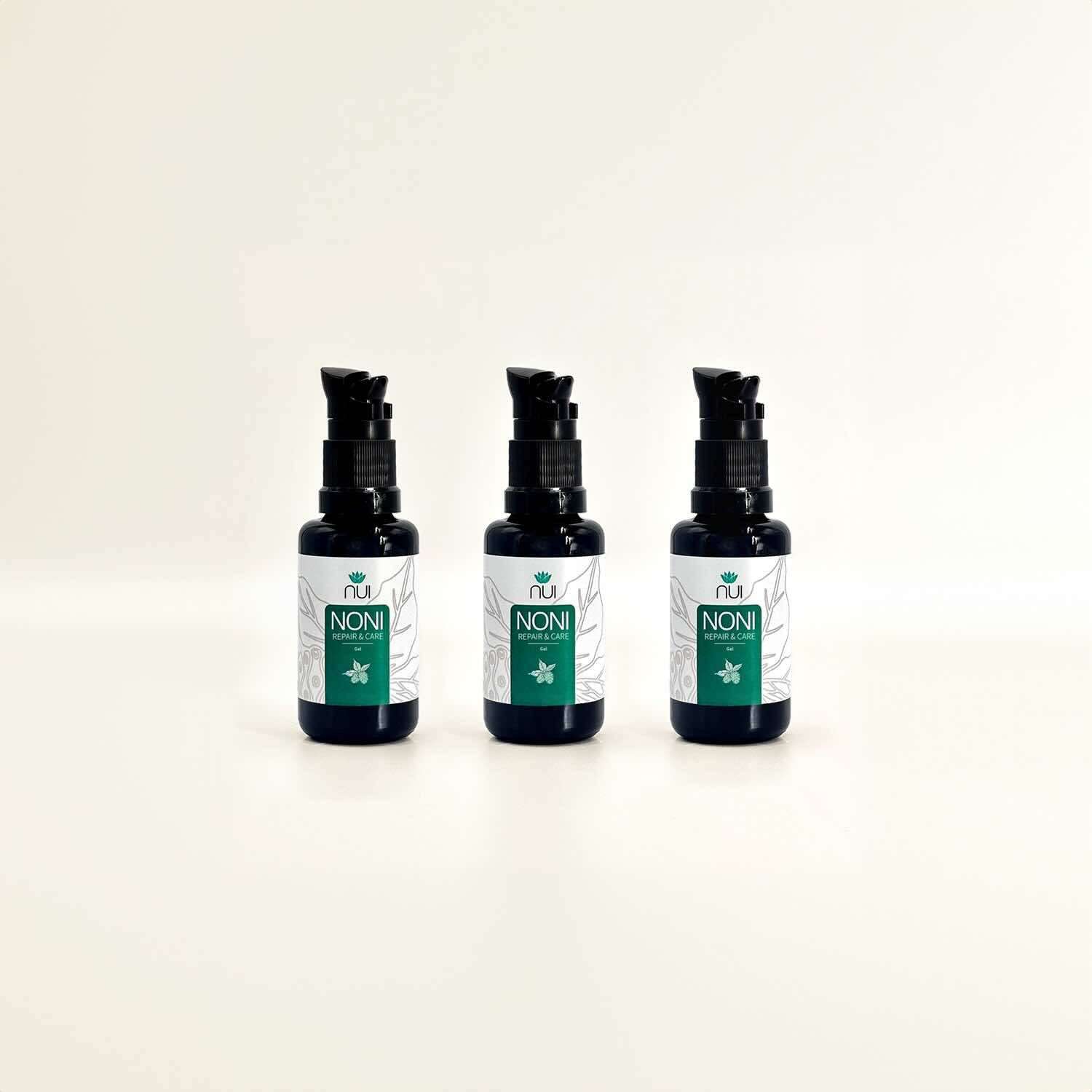 NUI NONI Repair & Care Gel 3er Packung