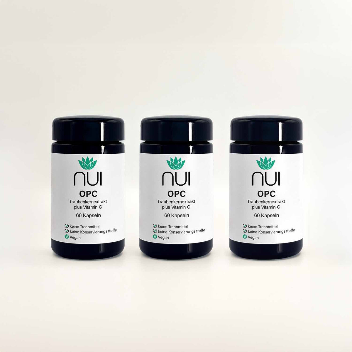 NUI OPC Kapsen 3er Packung