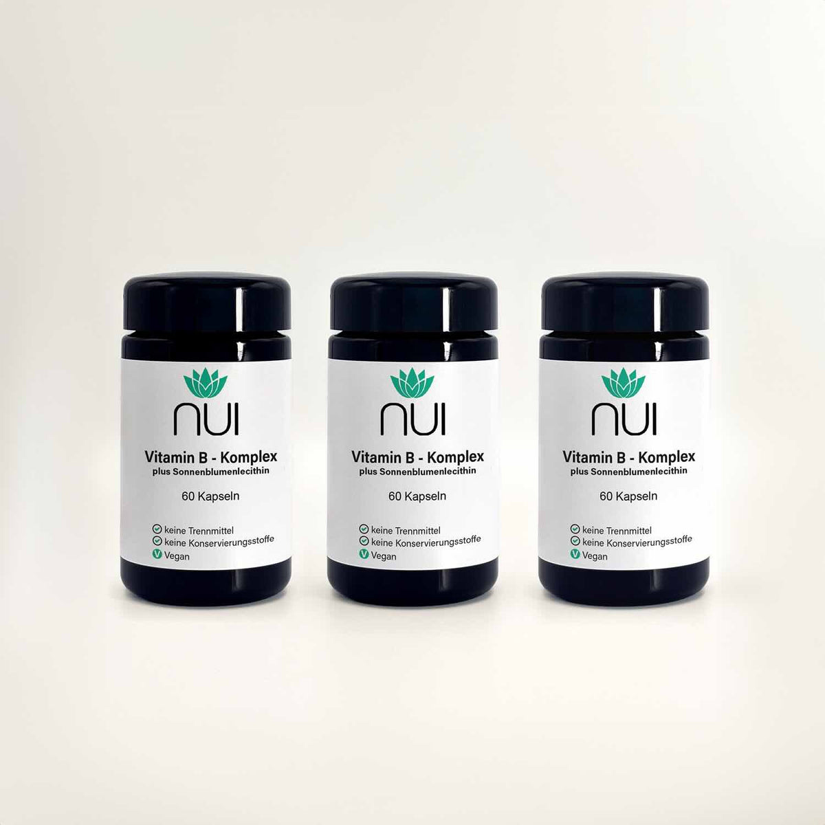NUI Vitamin B Komplex 3er Packung