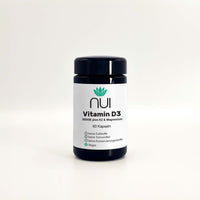 NUI NUI Vitamin D3 5000IE plus K2 & Magensium Kapseln 
